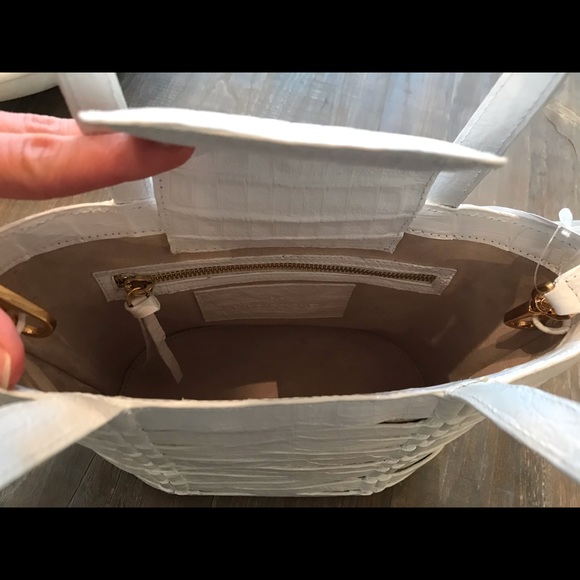 Nancy Gonzalez Crocodile & Raffia Tote - Picture 10 of 10